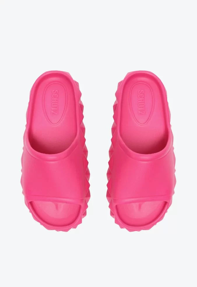 CHINELO SLIDE TRIANGLE ROSA