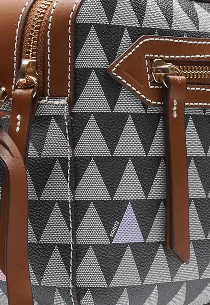 BOLSA TIRACOLO LILI TRIANGLE PRETA