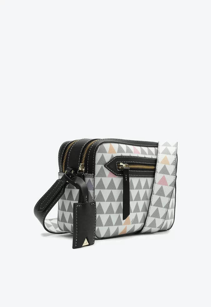 BOLSA TIRACOLO LILI TRIANGLE BRANCA