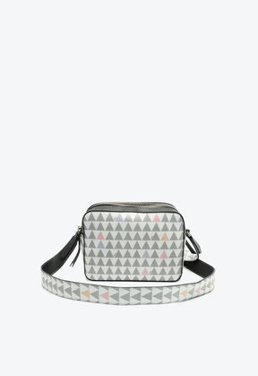 BOLSA TIRACOLO LILI TRIANGLE BRANCA