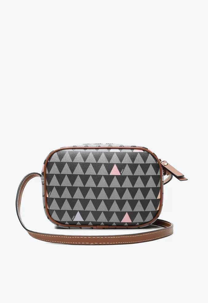 BOLSA TIRACOLO KATE NEW TRIANGLE PRETA